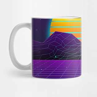 80s Synthwave Aesthetics Mug